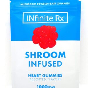 INfinite Rx Shroom Infused Heart Gummies Edibles (1000mg)